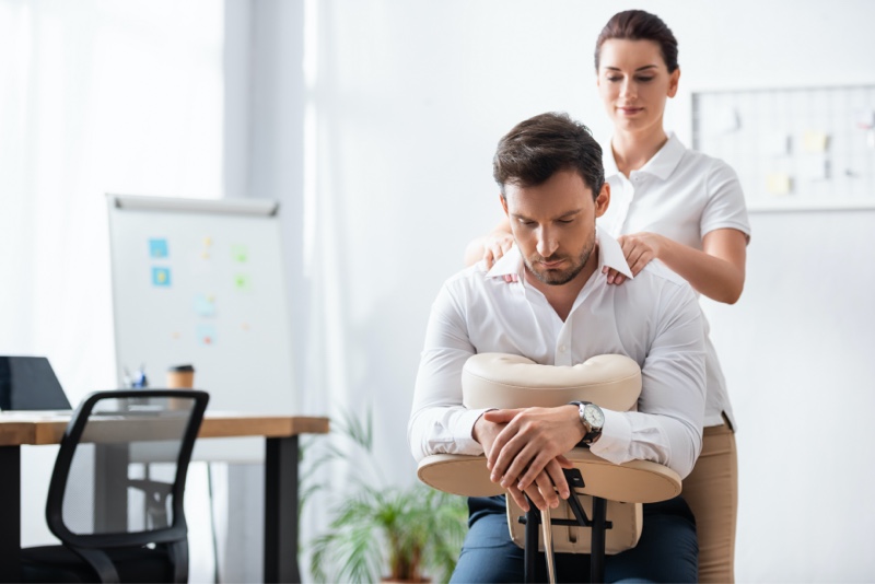You are currently viewing How To Set Up A Corporate Massage Event